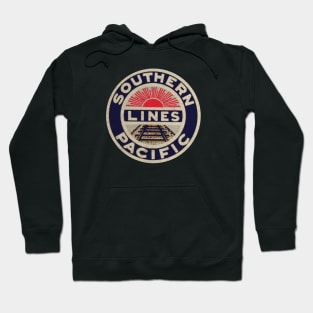 Southern Pacific Lines Railroad USA Hoodie